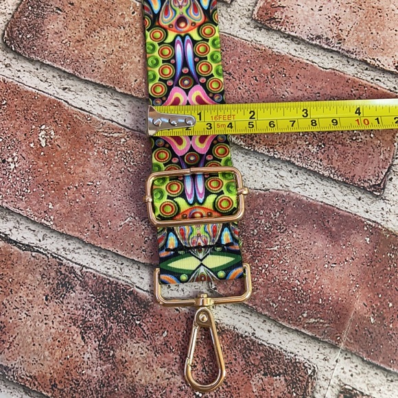 Colorful Patterned Bag Strap - Picture 8 of 9